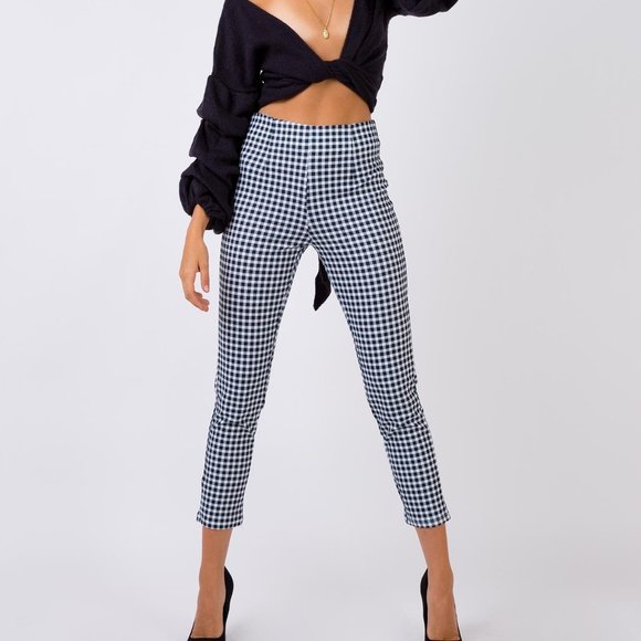 ***SOLD*** Princess Polly Iggy Gingham Pants - Picture 3 of 5